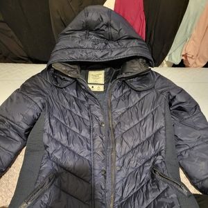 Abercrombie & Fitch long coat with hood